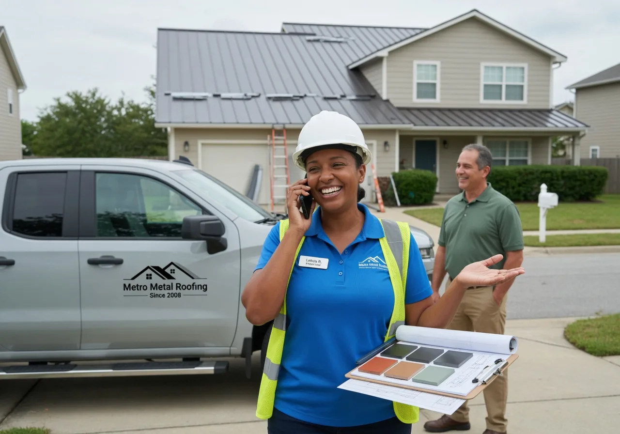 Storm Damage Metal Roof Repair in Stockholm, WI